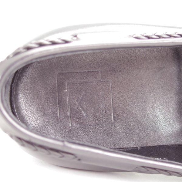 極上★三陽山長 SIZE 6.5【現行定価￥94,600-★鹿三郎/タッセルローファー】R2010Sラスト/カーフ/黒/ROKUSABURO/Sanyo Yamacho★m973
