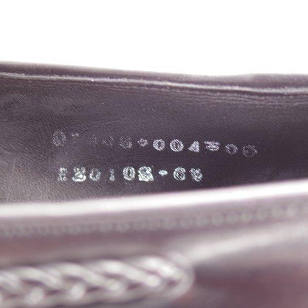 極上★三陽山長 SIZE 6.5【現行定価￥94,600-★鹿三郎/タッセルローファー】R2010Sラスト/カーフ/黒/ROKUSABURO/Sanyo Yamacho★m973