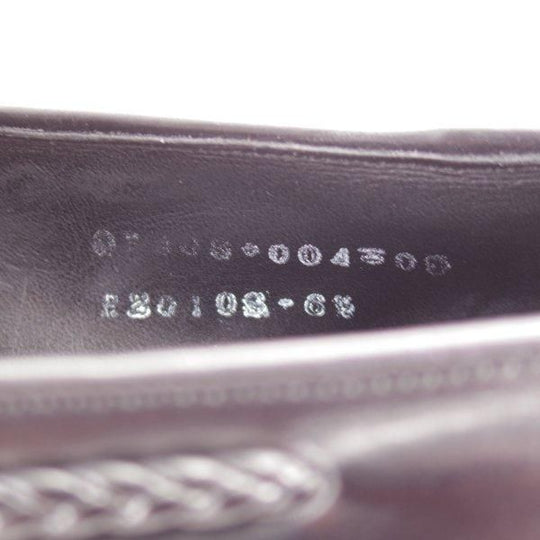 極上★三陽山長 SIZE 6.5【現行定価￥94,600-★鹿三郎/タッセルローファー】R2010Sラスト/カーフ/黒/ROKUSABURO/Sanyo Yamacho★m973