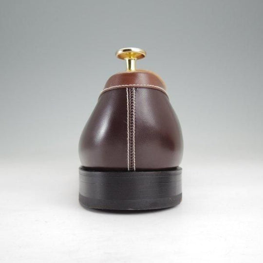 極美品★J.M.ウエストン 8.5D【現注文価格￥209,000〜★180/スペシャルオーダー品】コインローファー/茶/Weston/ウェストン★m976