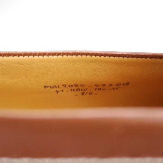 極美品★J.M.ウエストン 8.5D【現注文価格￥209,000〜★180/スペシャルオーダー品】コインローファー/茶/Weston/ウェストン★m976