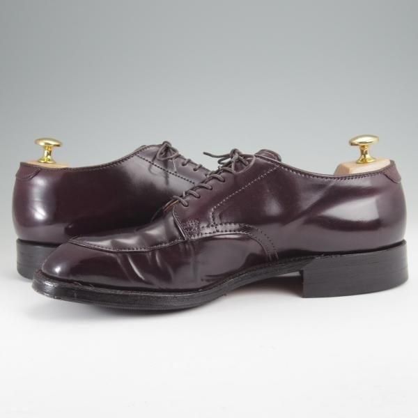 オールデン Alden Vチップ スエード モディファイドラスト US9 ALDEN Alden オールデン US9D 27cm Vチップ 54679 グレイン