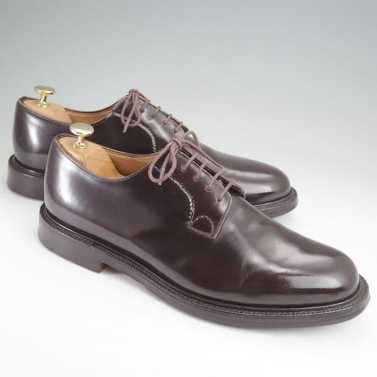 ★チャーチ 95G/UK9.5【定価￥181,500-★シャノン/SHANNON】103ラスト/プレーントゥ/ライトエボニー/濃茶/メンズ/Church's★m980
