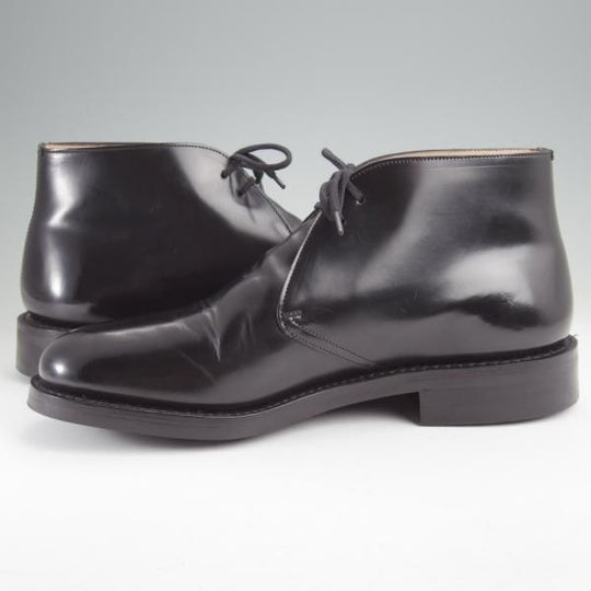 極美品★チャーチ 70G/UK7【モデル定価￥160,600-★ダイナイトソール仕様/RYDER 3/ライダー】81ラスト/チャッカブーツ/黒/Church's★m981