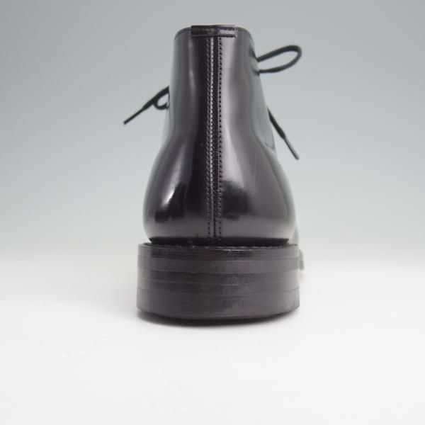 極美品★チャーチ 70G/UK7【モデル定価￥160,600-★ダイナイトソール仕様/RYDER 3/ライダー】81ラスト/チャッカブーツ/黒/Church's★m981