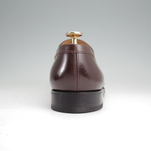 美品★J.M.ウエストン 6E【定価￥156,200-★180/コインローファー】41ラスト/ボックスカーフ/濃茶/Weston/ウェストン★m989