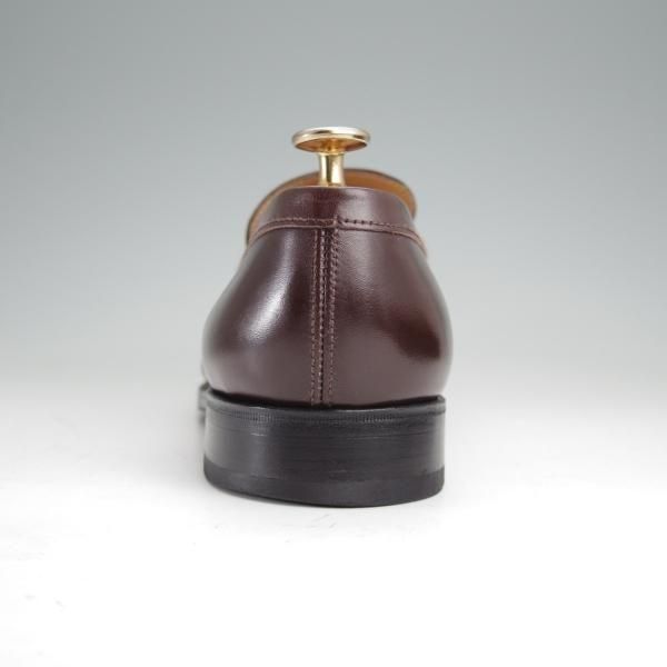 美品★J.M.ウエストン 6E【定価￥156,200-★180/コインローファー】41ラスト/ボックスカーフ/濃茶/Weston/ウェストン★m989