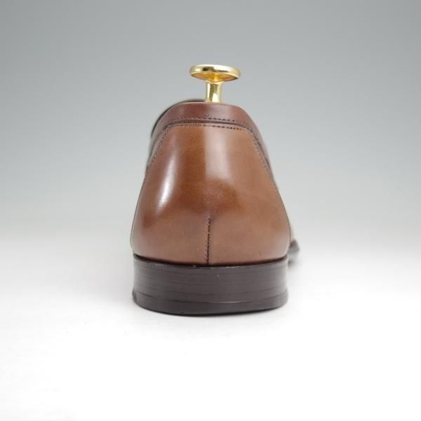 極上★ジョンロブ SIZE 42.5/UK8.5程度【貴重★エルメス別注/HERMES/ミュージアムカーフ】KEITH/H304ラスト/ローファー/JOHN LOBB★m991