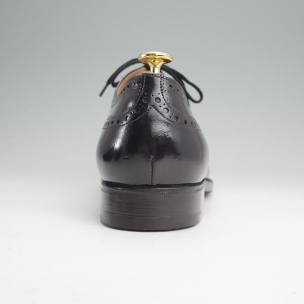 極上★チャーチ 90F/UK9【旧チャーチ★ブックバインダーカーフ/3都市ロゴ/HICKSTEAD】84ラスト/フルブローグ/黒/メンズ/Church's★m993