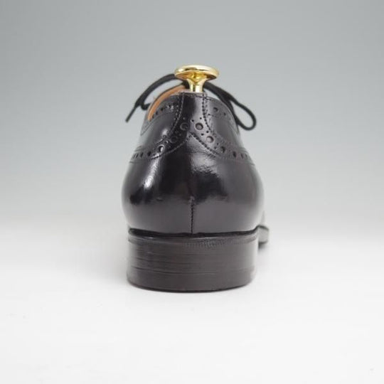 極上★チャーチ 90F/UK9【旧チャーチ★ブックバインダーカーフ/3都市ロゴ/HICKSTEAD】84ラスト/フルブローグ/黒/メンズ/Church's★m993