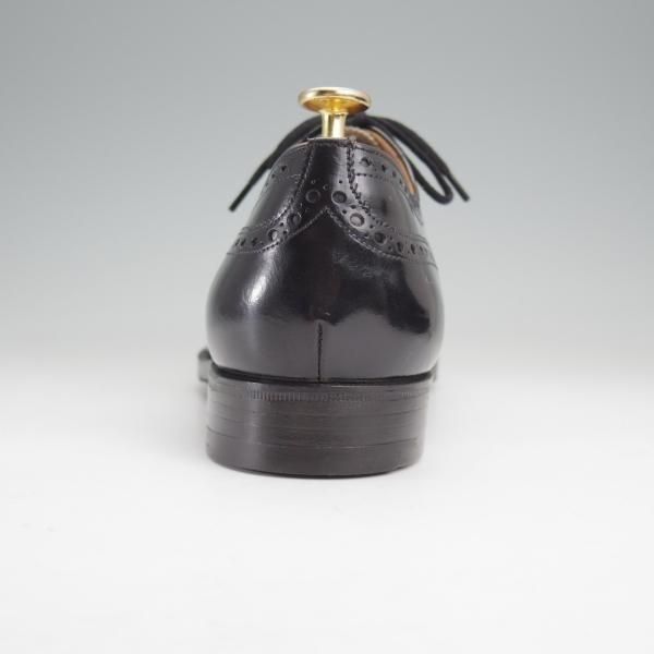 極上★チャーチ 90F/UK9【旧チャーチ★ブックバインダーカーフ/3都市ロゴ/HICKSTEAD】84ラスト/フルブローグ/黒/メンズ/Church's★m993