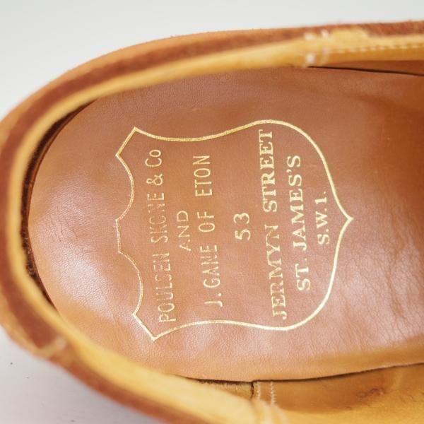 クロケット&ジョーンズ/ポールセン・スコーン別注/スエード/サイドエラ