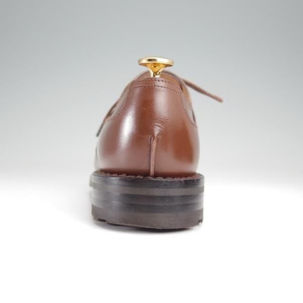 美品★J.M.ウエストン 6.5C【定価￥176,000-★ゴルフ/GOLF】641/31ラスト/Uチップ/ボックスカーフ/TAN/タン/茶/Weston/ウェストン★n001