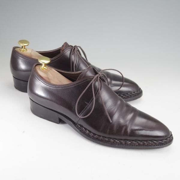 美品　spigola スピーゴラ　ダークブラウン レザーシューズ 欧州のラグジュアリーを最も知る|ビスポークシューメーカー | THE RAKE