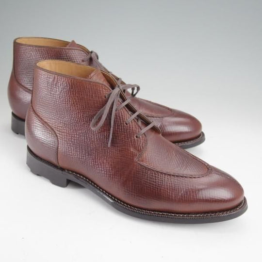 極美品★MIYAGI KOGYO(宮城興業) SIZE 5【スキンステッチ仕様★(米)ホーウィン社のハッチグレイン/リッジウェイソール】濃茶/メンズ★n003