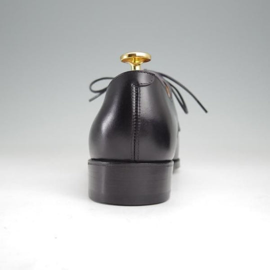 未使用★Oriental/オリエンタル SIZE 5【定価￥68,200-★プレーントゥ/3004】Vフロント/7965ラスト/ボックスカーフ/黒/メンズ★n004