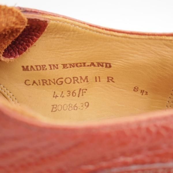 極美品★(英)チーニー 8.5F【定価￥97,900-★シューツリー付/ケンゴン/CAIRNGORM 2R】ヴェルトショーン製法/4436ラスト/赤茶/CHEANEY★n005