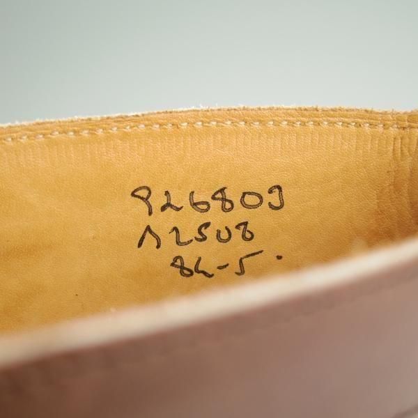 美品★トリッカーズ SIZE 8.5【モデル定価￥143,000-★ダイナイトソール/MALTON/モールトン】M2508/カントリーブーツ/濃茶/Tricker's★n009