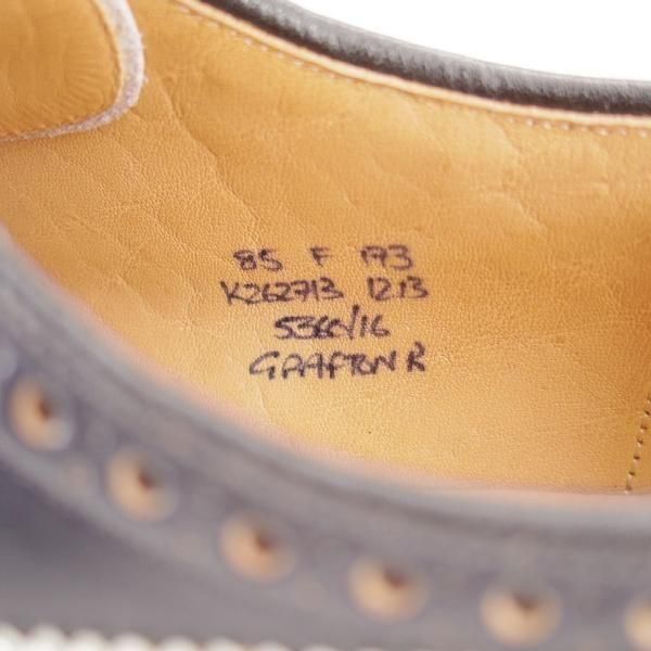 ★チャーチ 85F/UK8.5【現行定価￥198,000-★ダイナイトソール/GRAFTON R】スペクテイターシューズ/173ラスト/フルブローグ/白×紺★n016