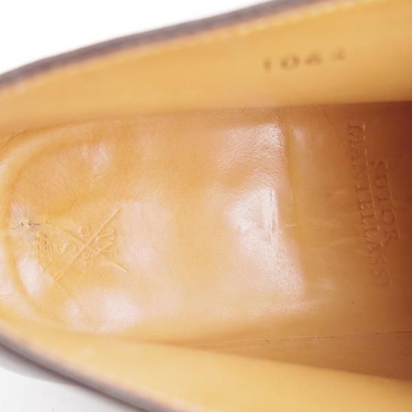 美品★(伊)ストール・マンテラッシ SIZE 41【貴重★ノルベジェーゼ製法/純正ツリー付】チャッカブーツ/濃茶/SUTOR MANTELLASSI★n017