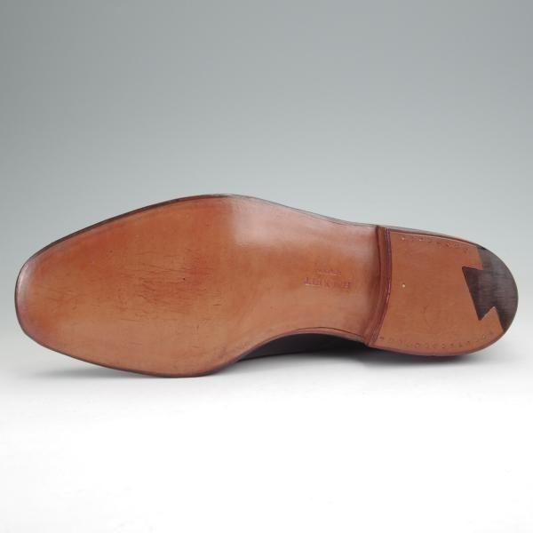 未使用★クロケット&ジョーンズ SIZE 7【貴重★(英)HACKETT LONDON別注/GROSVENOR】248ラスト/モンクストラップ/黒/Crockett&Jones★n019