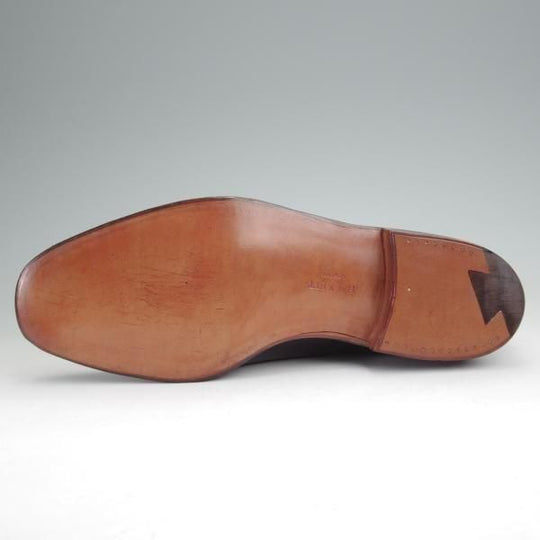 未使用★クロケット&ジョーンズ SIZE 7【貴重★(英)HACKETT LONDON別注/GROSVENOR】248ラスト/モンクストラップ/黒/Crockett&Jones★n019