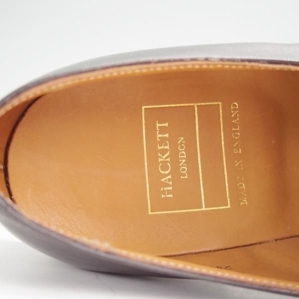 未使用★クロケット&ジョーンズ SIZE 7【貴重★(英)HACKETT LONDON別注/GROSVENOR】248ラスト/モンクストラップ/黒/Crockett&Jones★n019