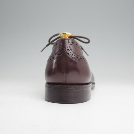 極美品★チャーチ 70F/UK7【定価￥176,000-★ディプロマット/DIPLOMAT】173ラスト/セミブローグ/カーフ/濃茶/Church's★n021