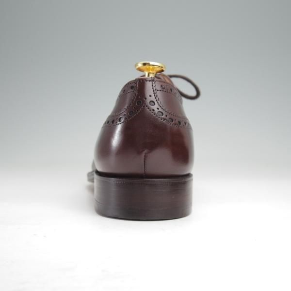 極美品★チャーチ 70F/UK7【定価￥176,000-★ディプロマット/DIPLOMAT】173ラスト/セミブローグ/カーフ/濃茶/Church's★n021