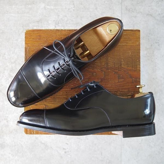 未使用★チャーチ 80G/UK8【定価￥176,000-★コンサル/CONSUL】173ラスト/ストレートチップ/黒/メンズ/Church's★n026