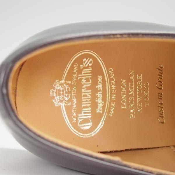 未使用★チャーチ 80G/UK8【定価￥176,000-★コンサル/CONSUL】173ラスト/ストレートチップ/黒/メンズ/Church's★n026