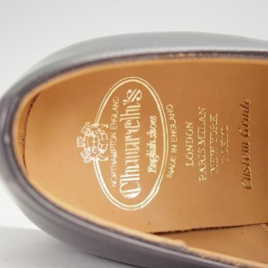 未使用★チャーチ 80G/UK8【定価￥176,000-★コンサル/CONSUL】173ラスト/ストレートチップ/黒/メンズ/Church's★n026