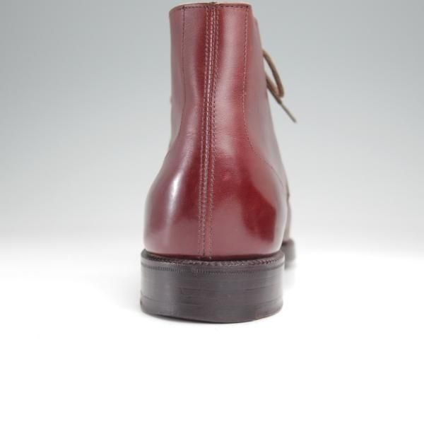 極上★クロケット&ジョーンズ 6.5E【貴重★(英)ポールセンスコーン別注/Poulsen Skone】チャッカブーツ/赤茶/Crockett&Jones★n027