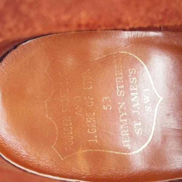 極上★クロケット&ジョーンズ 6.5E【貴重★(英)ポールセンスコーン別注/Poulsen Skone】チャッカブーツ/赤茶/Crockett&Jones★n027