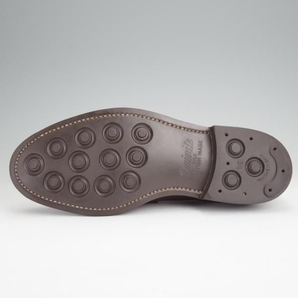 ★(英)グレンソン 7D【貴重★footmaster/ダイナイトソール仕様】コインローファー/30509/カーフ/濃茶/メンズ/GRENSON★n028