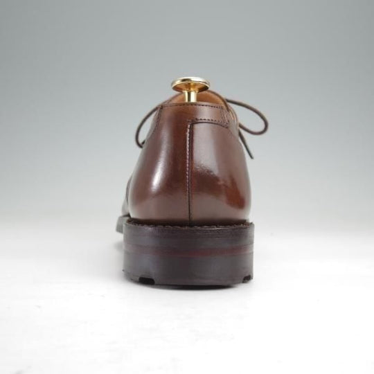 美品★クロケット&ジョーンズ 7E【リッジウェイソール仕様★WEXFORD/ウェクスフォード】371ラスト/Uチップ/濃茶/Crockett&Jones★n034