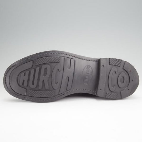 極上★チャーチ 60F/UK6【現行5都市ロゴ★WOODBRIDGE/プレーントゥ】81ラスト/ポリッシュドバインダーカーフ/黒/メンズ/Church's★n035