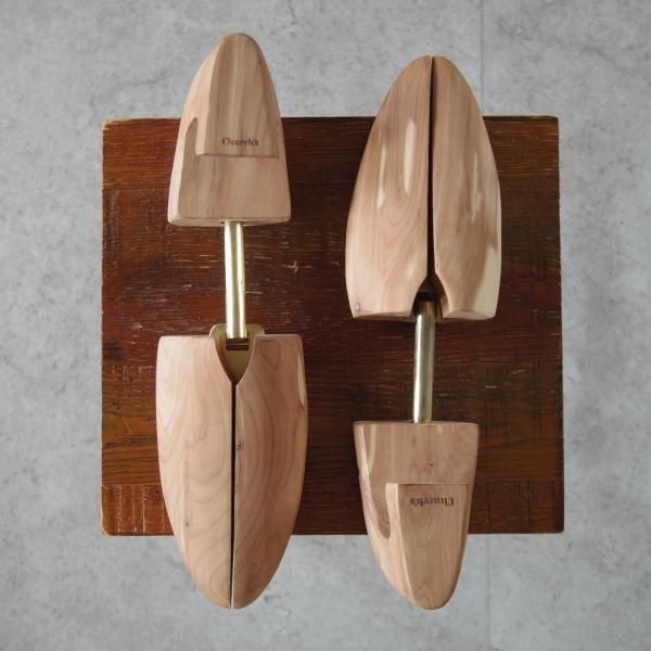 極上★チャーチ XLサイズ【定価￥25,300-★純正シューツリー/Suffolk】木製シューキーパー/メンズ/Church's★n053