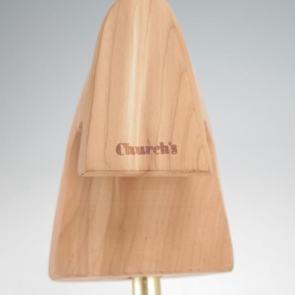 極上★チャーチ XLサイズ【定価￥25,300-★純正シューツリー/Suffolk】木製シューキーパー/メンズ/Church's★n053
