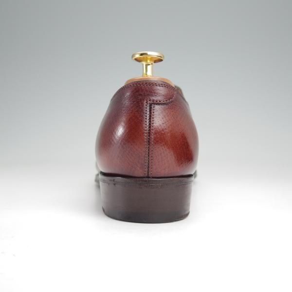 極美品★(英)アンソニー・クレバリー 8E【モデル定価￥308,000-★ロシアンカーフ仕様(復刻版)/BULOW】濃茶/ANTHONY CLEVERLEY★n061