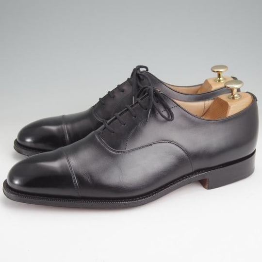 極美品★チャーチ 85F/UK8.5【定価￥176,000-★コンサル/CONSUL】173ラスト/ストレートチップ/カーフ/黒/メンズ/Church's★n063