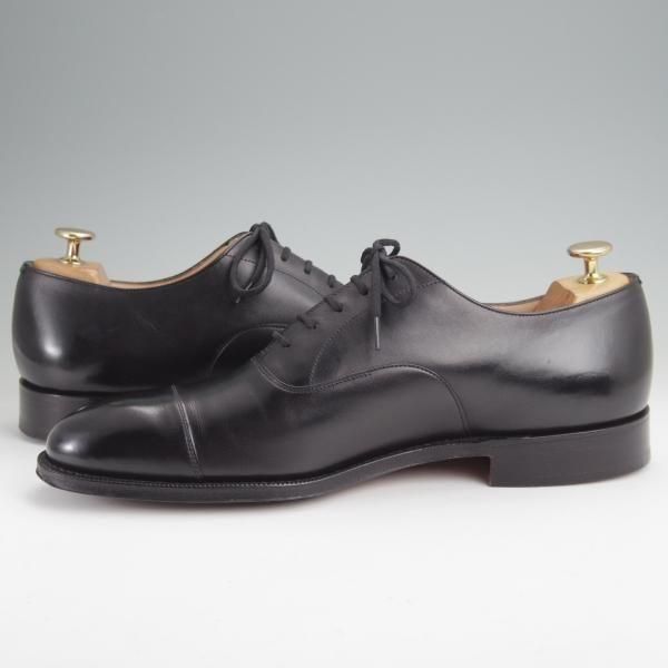 極美品★チャーチ 85F/UK8.5【定価￥176,000-★コンサル/CONSUL】173ラスト/ストレートチップ/カーフ/黒/メンズ/Church's★n063