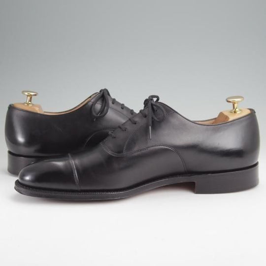 極美品★チャーチ 85F/UK8.5【定価￥176,000-★コンサル/CONSUL】173ラスト/ストレートチップ/カーフ/黒/メンズ/Church's★n063