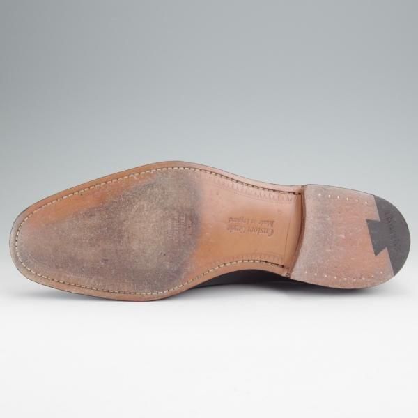 極美品★チャーチ 85F/UK8.5【定価￥176,000-★コンサル/CONSUL】173ラスト/ストレートチップ/カーフ/黒/メンズ/Church's★n063