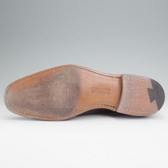 極美品★チャーチ 85F/UK8.5【定価￥176,000-★コンサル/CONSUL】173ラスト/ストレートチップ/カーフ/黒/メンズ/Church's★n063