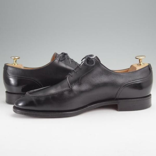 極上★クロケット&ジョーンズ 8.5F【貴重★(英)ニュー&リングウッド別注/New&Lingwood】297ラスト/Uチップ/黒/Crockett&Jones★n064