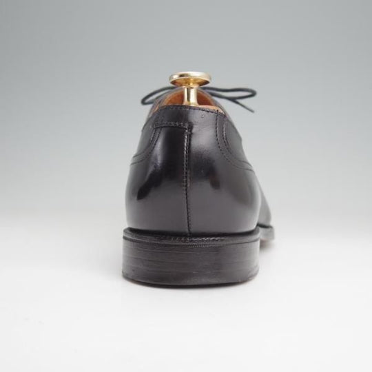 極上★クロケット&ジョーンズ 8.5F【貴重★(英)ニュー&リングウッド別注/New&Lingwood】297ラスト/Uチップ/黒/Crockett&Jones★n064