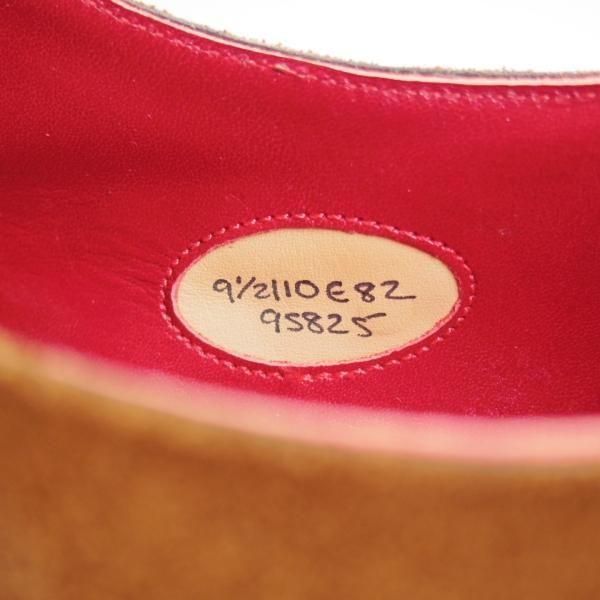極美品★エドワードグリーン 9.5E【現行定価20万円以上★(香港)TASSELS別注/ダブルモンク/WESTMINSTER】82ラスト/茶/EDWARD GREEN★n065