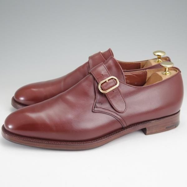 極美品★チャーチ 95F/UK9.5【貴重★旧チャーチ最上級/Masterclass/73ラスト】ビームス別注/モンクストラップ/カーフ/茶/Church's★n073