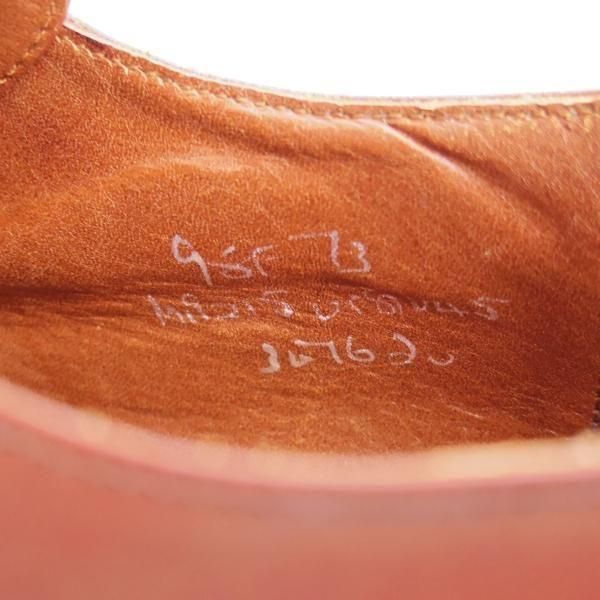 極美品★チャーチ 95F/UK9.5【貴重★旧チャーチ最上級/Masterclass/73ラスト】ビームス別注/モンクストラップ/カーフ/茶/Church's★n073
